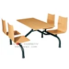 high quality wood dining table set modern rectangle table restaurant