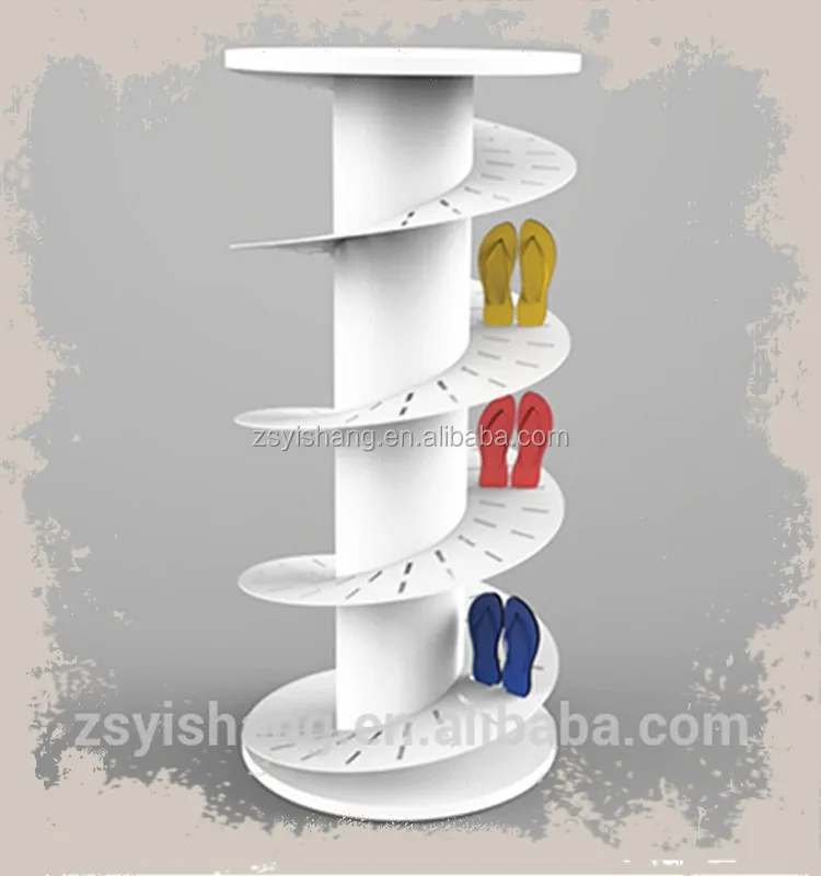 2016 de la moda de metal del soporte de exhibición/Furgonetas zapatos