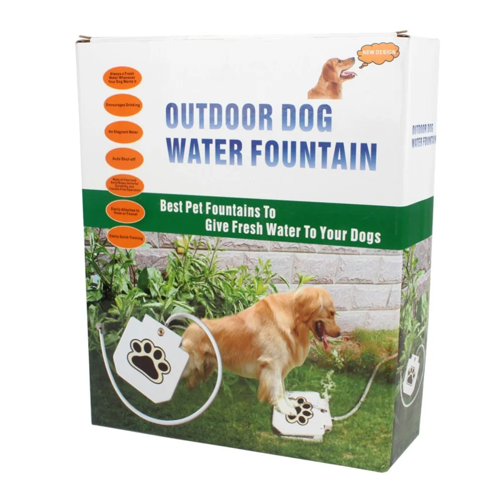 Splash And Spray Dogs Dog Cat Pet Paw Water Drinking ...