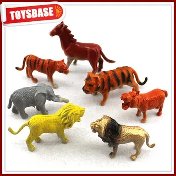 small plastic toy animals