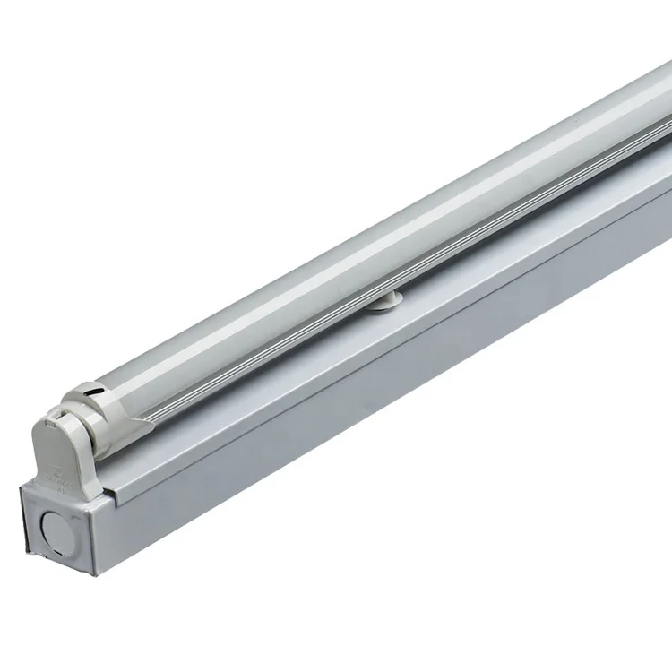 T8 2*40W Bare Batten Light Fitting Without Reflector