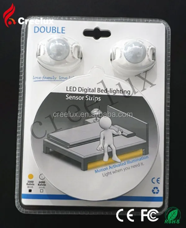 Led Strip Light Under Bed Night Motion Sensor With Led Strip Light Under Bed Night Motion Sensor With 3w 2