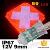 Miracle bean brand 12V 9MM single color red yellow blue green white led pixel light perfect for lighting letters