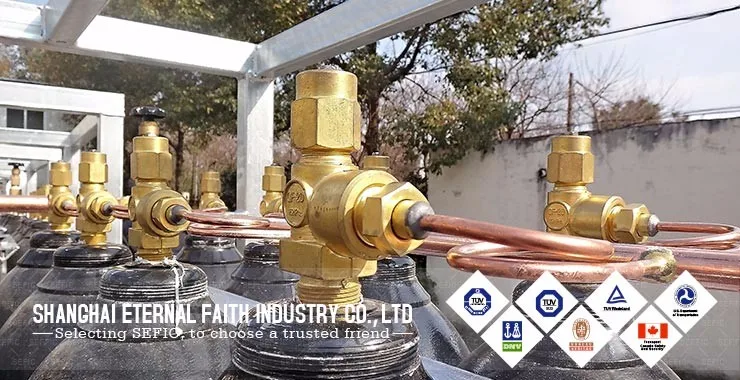 Gas cylinder valve 090