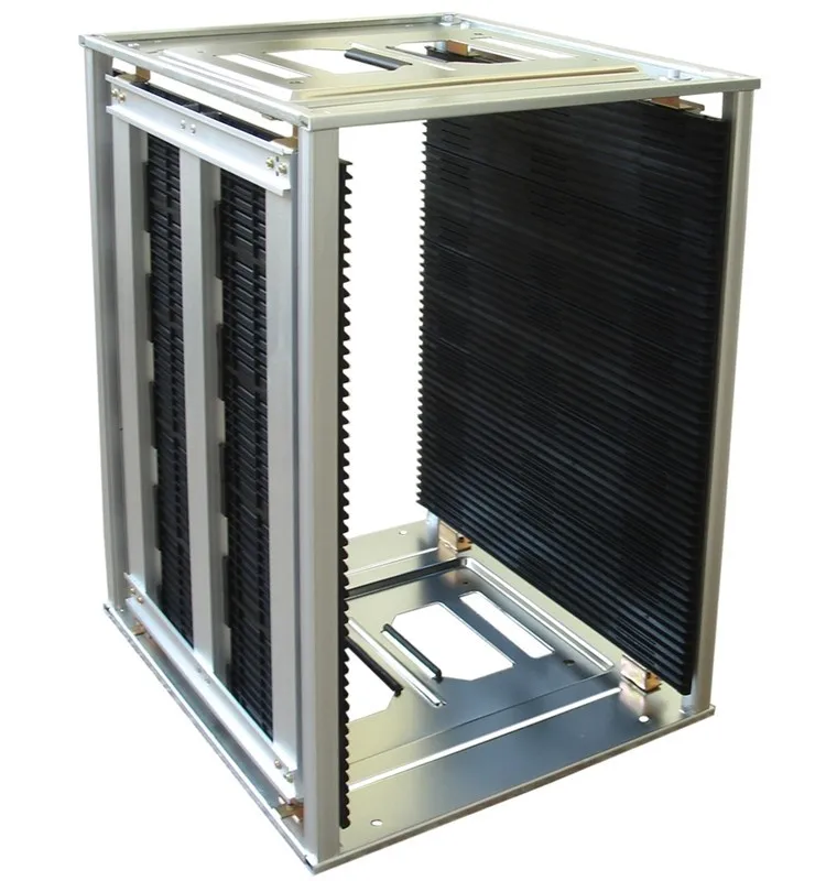 Metall Verstellbaren Rack Für Pcb Lagerung Smt Magazin Rack Esd