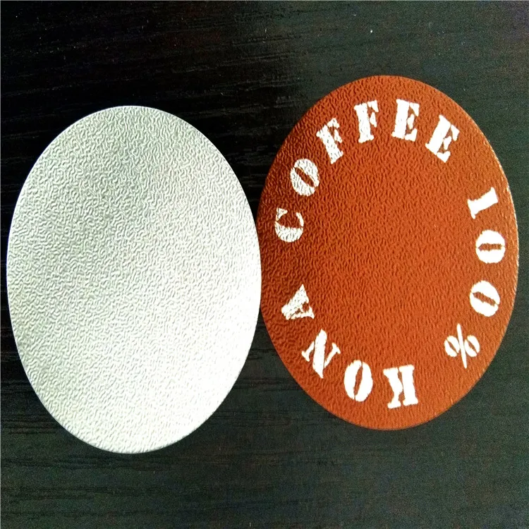Custom Printed Coffee Capsule 51mm K Cup Foil Lid Buy 51mm K Cup Foil