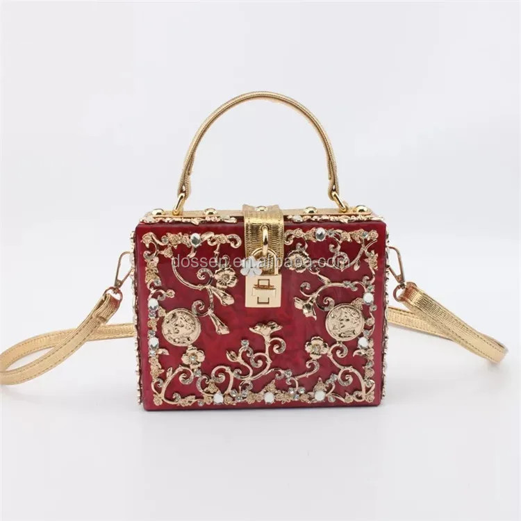 Audrey Acrylic Box Bag