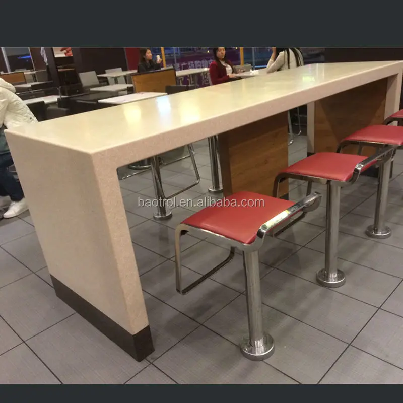 High Gloss White Bar Solid Surface Table Top High Gloss White Bar Solid Surface