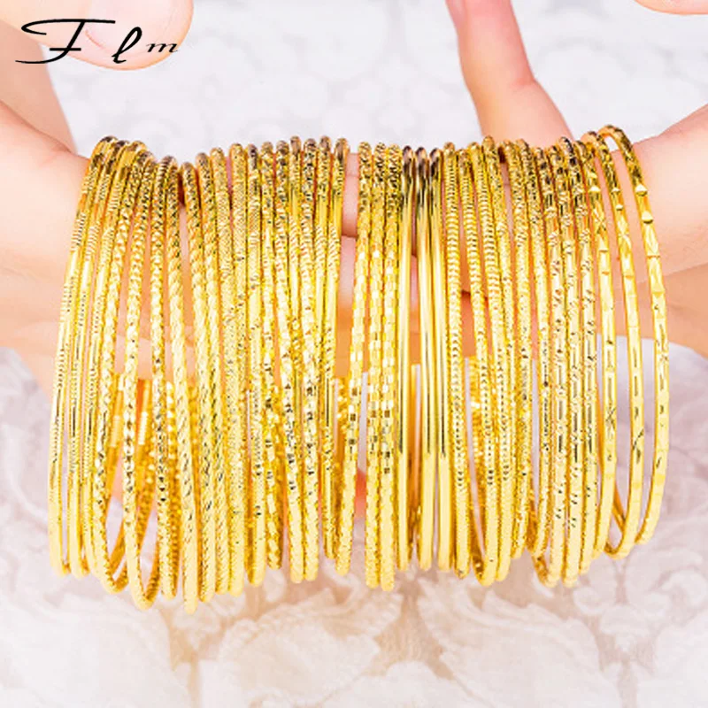 full fine bracelet Vietnamese gold brass bracelet female, View brass