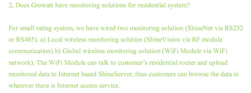 Growatt 1.5KW 3KW 5KW grid tie solar inverter
