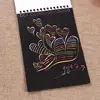 scratch notebook scratch card Custom good quality scratch notebook