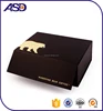 Fancy Brown Matte Chocolate Packaging Box For Coffee Foldable Paper Box