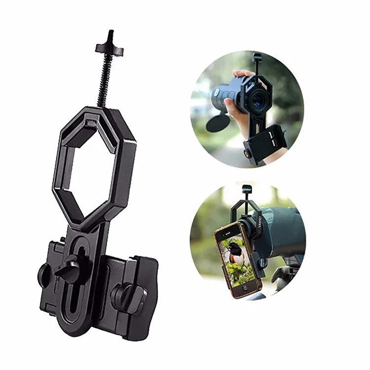 Universal Adjustable Smart Phone Adapter For Binocular And Telescope