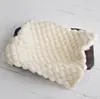 Softest Marshmallow blanket newborn photo props 100% wool layering bumpy blanket