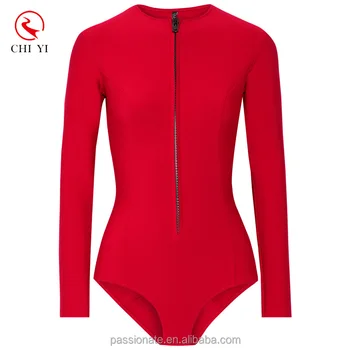 long sleeve neoprene swimsuit