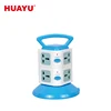 HY-L103 huayu 3 layer normal universal power extension electrical socket with 3-way plug power supply