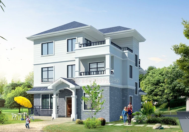 Framecad Steel Structure Prefab Villa House - Durable & Efficient