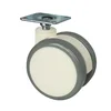 plate mounting equipment furniture trolley caster 60mm wheel