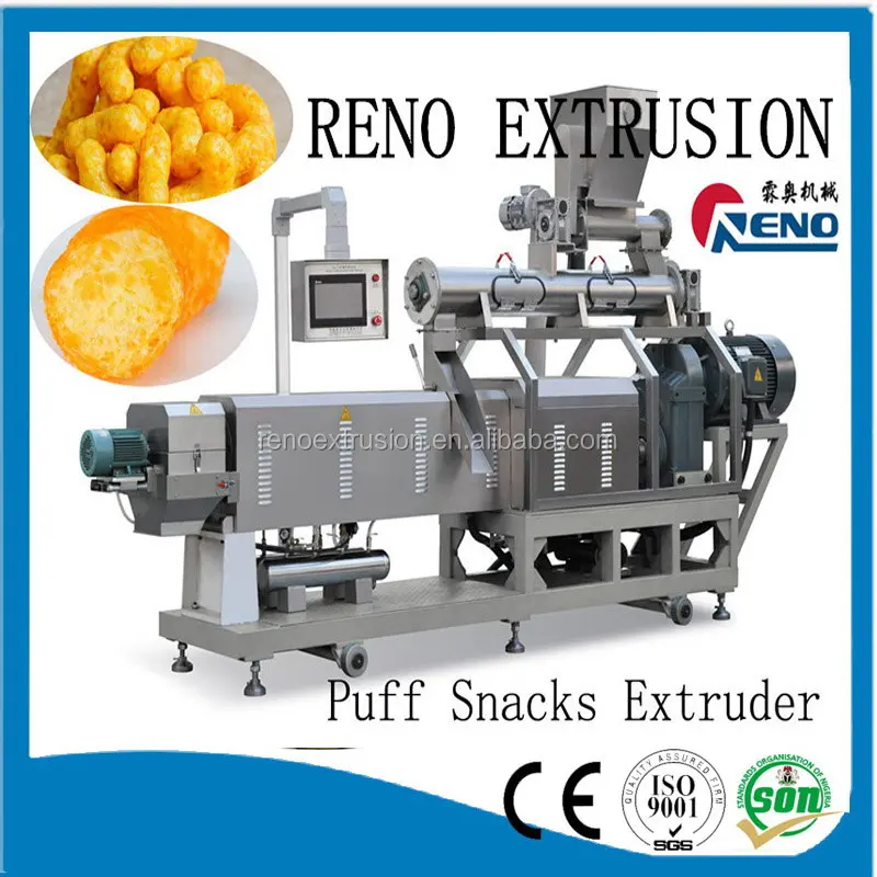 Fully Automatic Puff Snack Making Machine Buy Small Snack Food Machine,Small Corn Puff Snack