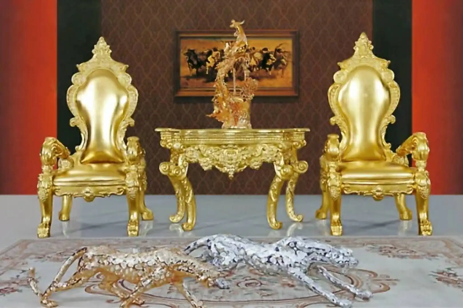 commercial furniture hotel chair italian classical high back king throne wedding church chair