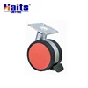 Large heavy duty industrial swivel caster wheels with brake