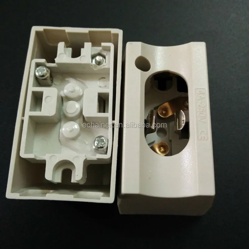 4A 250V CE S14D S14S Lamp Holder - LED Linestra Socket
