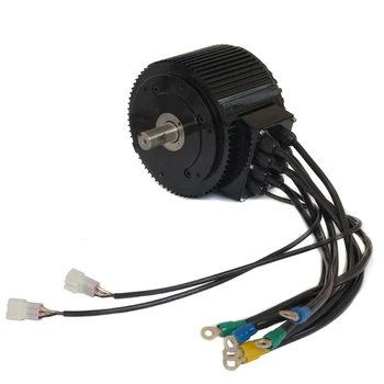 Bldc Motor 10kw 48v 72v 96v 10000w Kit Air Cooled Bldc Motor - Buy Bldc ...