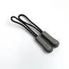 Cool Design Customized Double Side Pullers Nylon String Reflective TPU Rubber Zipper Sliders for Sportswear