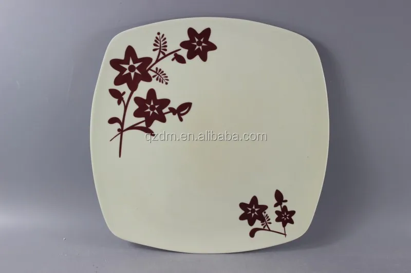 Factory Supply Melamine Party plate , Cake dishes 8-10inch