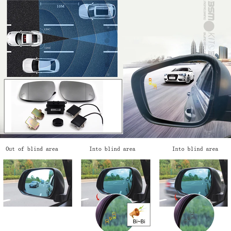 2020 New Design Car Blind Spot Monitor Assist Bsm System Genuine Lane