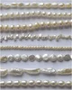 2017 hot sale round freshwater pearls white loose pearls