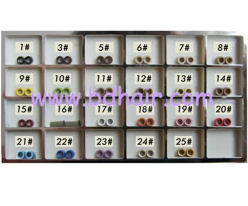 micro ring color chart