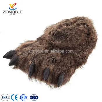 monster claw slippers