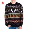 Unisex Adult Knitted Christmas Ugly Jumper Custom Men Christmas Sweater