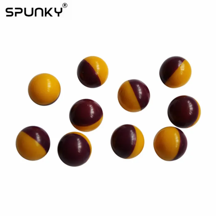 Biodegradable 0.68 Caliber Paintballs Peg Paintball With Double Color