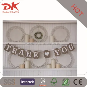 Custom Printing Paper Party Flag Banner Maker For Birthday Wedding