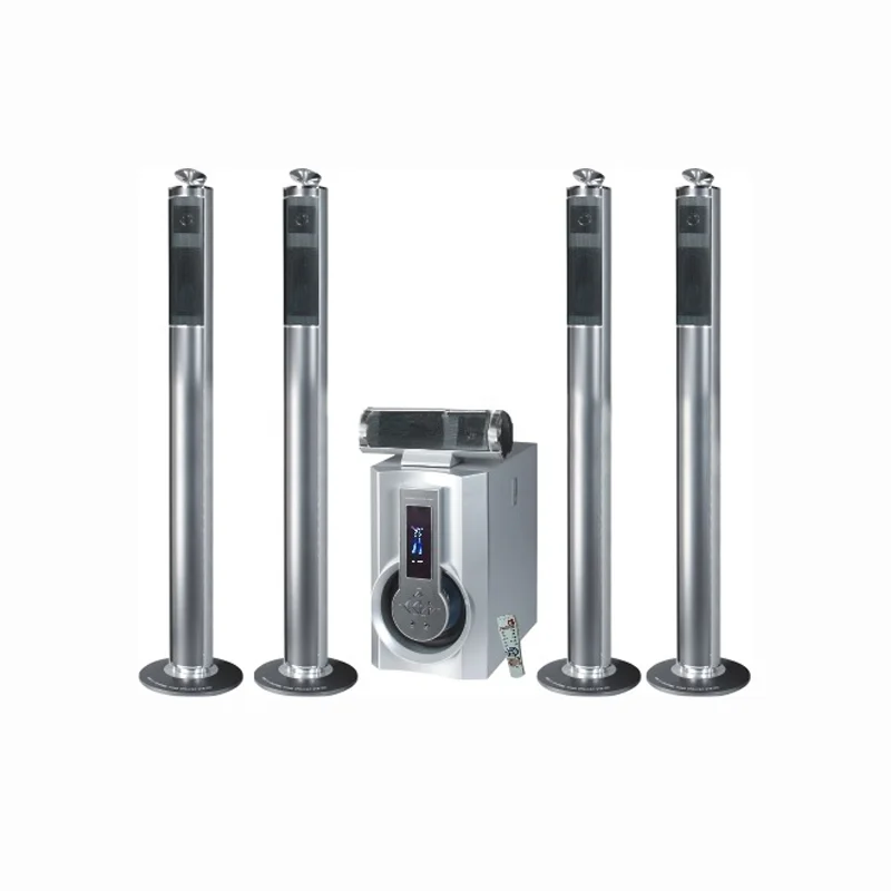 China Wholesale Subwoofer Multimedia Active 5.1 Home Theater Speaker With Wireless MIC - ANKUX.COM