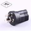 NEMA 5-15R to Australia Plug Adapter; compact convenient adapter often used for electronic devices,USA to Australia Plug Adapter