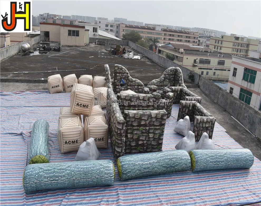 Hot Sale Inflatable Doritos Paintball Bunker,Barrier Obstacle