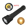 kechuang fire flash light Diving equipment xhp70 led scuba diving lights for dive