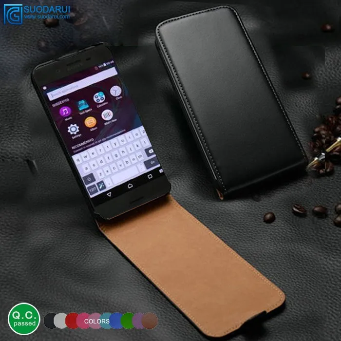 Ultra slim leather flip case For Sony Xperia X Phone cover