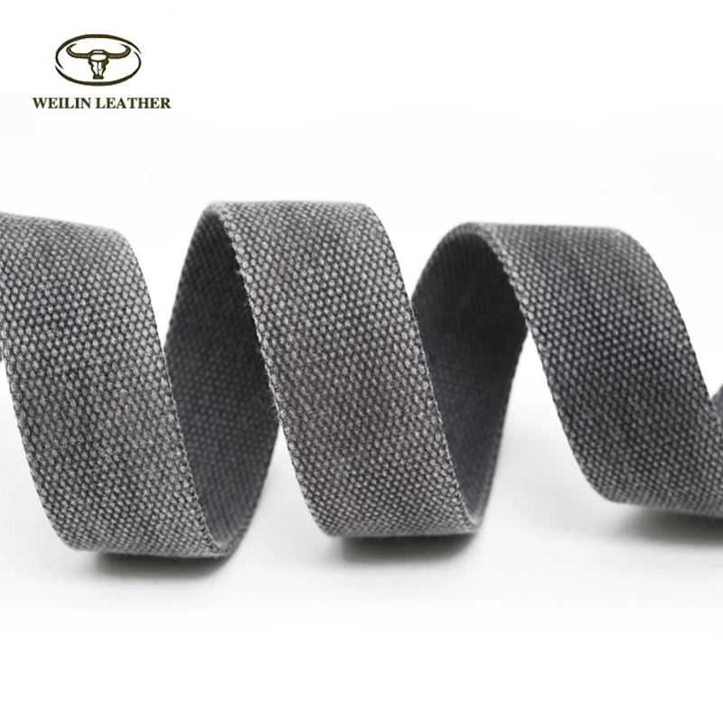 Outdoor Canvas Nylon Belt Material Alloy Buckle Woven Weaving Fabric