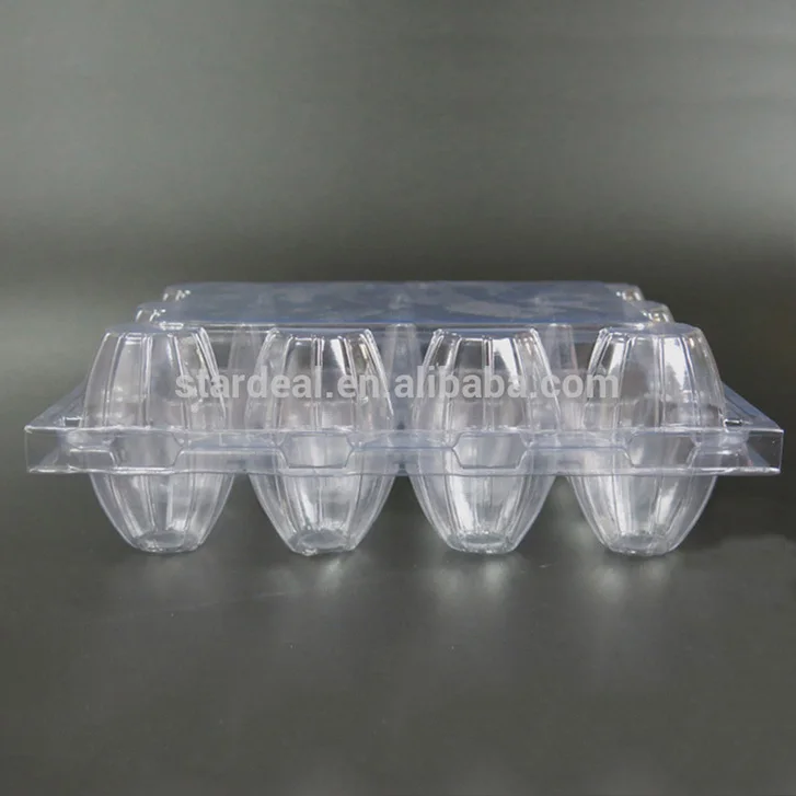 Wholesale Cheap Price Plastic Egg Trays Blister Clamshell Packaging