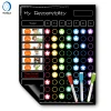 4.7-1A1 Dry Erase Reward and Responsibility Chart Magnetic Chore Time Potty Reward Chart for Fridge