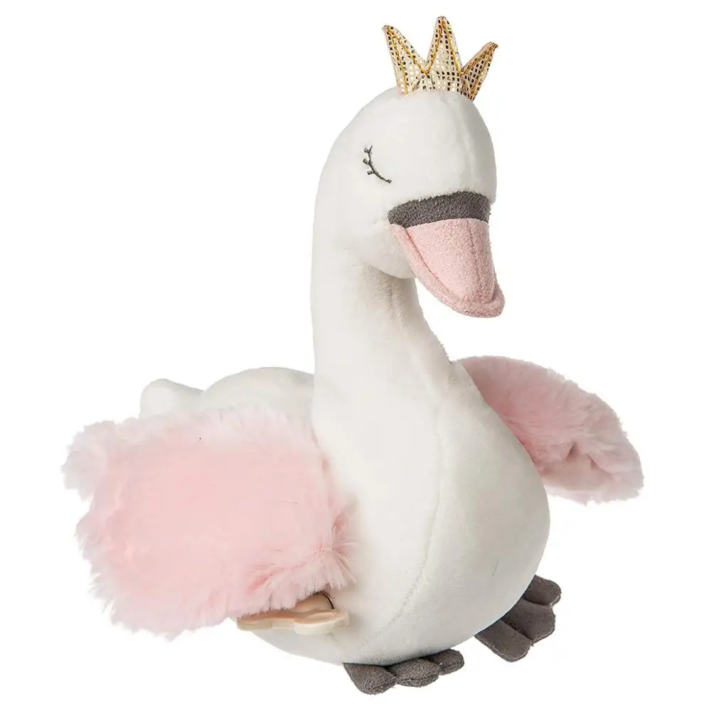 pink swan soft toy