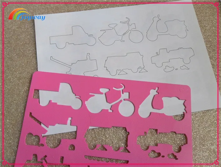 Stencil Drawing Kit Large Drawing Stencils For Kids Art Include Plastic