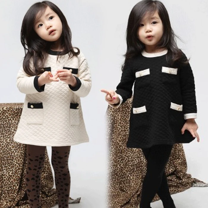 Winter High-quality New Fashion Party Dress For Girl 6 Years Old - Buy ...