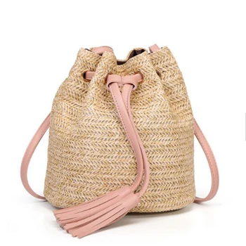 natural raffia bags