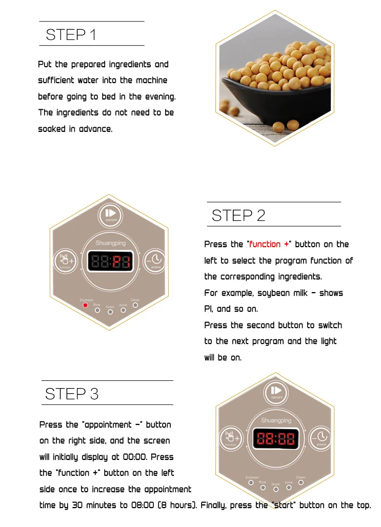 6Soybean milk maker