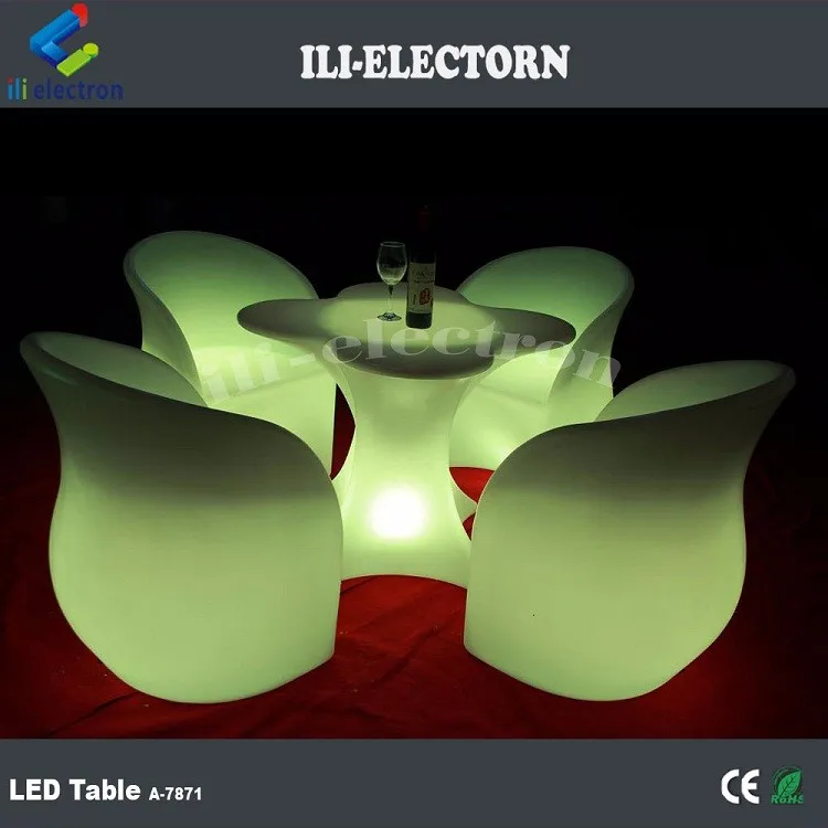 Led Glow Furniture For Events Outdoor Lighting Buy Led Glow Furniture